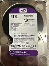 WD Purple  WD60PURZ 6TB HDD  6Gbps 3.5