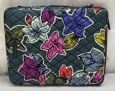 Vera Bradley Laptop/Tablet  Organizer Falling Flowers Notebook Sleeve Bag 14” S5 picture