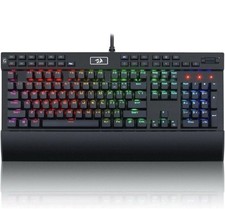 Redragon K550 RGB Gaming Keyboard, 104 Keys + 12 Macro G Keys Wired picture