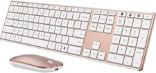 seenda Wireless Bluetooth Keyboard and Mouse Combo, SKM64-3 Rechargeable T63-04 picture