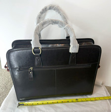 Women's Genuine Leather Briefcase Laptop Bag 15