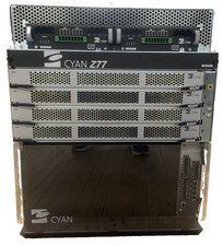 CYAN CIENA Z77 Optical Transport Chassis 910-0001 2x BOSS2 2x LAD-40E 4x RCM picture