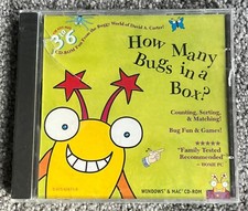 NEW/SEALED How Many Bugs In A Box PC Game CD-ROM Windows/Mac 1997 DAVID A CARTER picture