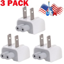 3x AC Power Wall Plug Duck Head For Apple MacBook Pro Air Adapter Charger NEW picture