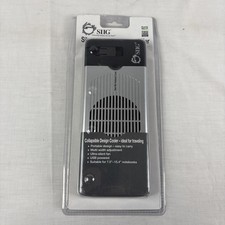 SIIG Silent Mini Notebook Cooler Collapsible Ultra Slim USB Powered New picture