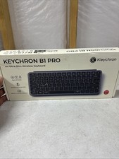 Keychron B1 Pro Wireless Keyboard Ultra-Slim 2.4G Bluetooth Space Gray B1P-K1 picture