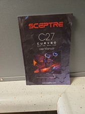 Sceptre C27 Curved Gaming Monitor User Manual picture