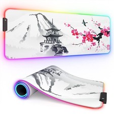 ITNRSIIET RGB Gaming Mouse Pad, Full Desk XL Extended Large Gaming Mousepad, ... picture