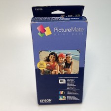 Epson PictureMate Print Pack T5570 Glossy Photo Paper & Cartridge Exp 12/2017 picture