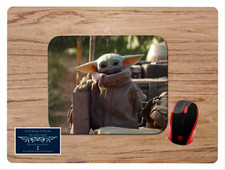 BABY YODA #5 DESK MAT MOUSE PAD HOME OFFICE GIFT STAR WARS MANDALORIAN GROGU picture