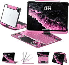 Transparent Keyboard Case for iPad 10th 10.9