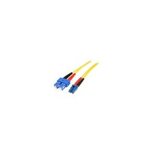 Startech SMFIBLCSC4 4M SINGLE-MODE FIBER CABLE OS1 LC/SC 9/125 LSZH FIBER OPTIC picture
