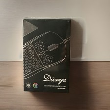 DIERYA x TMKB M1 SE Black Wired Gaming Computer Mouse PC Competition RGB LED NEW picture