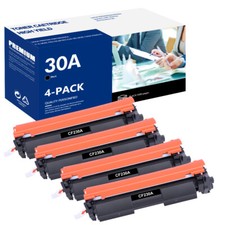 4-PK CF230A Toner Cartridge For HP 30A LaserJet Pro M203dw MFP M227fdn M227fdw picture