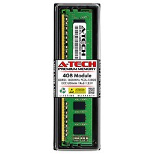 4GB DDR3 PC3-12800E ECC UDIMM (Replacement for Dell A6994447) Server Memory RAM picture