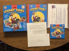 Vtg Looney Tunes Photo Print Studio 1998 PC Computer Software Warner Bros VG B15 picture