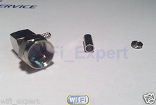 Right Angle F TV Male Crimp for RG174 RG179 RG316 RG188 Coax Cable RF Connector picture