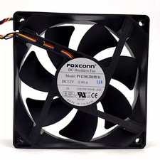 1PC FOXCONN PV123812DSPF01 12038 DC12V 0.90A 12CM 4-Wire Cooling Fan picture