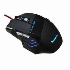 USB Wired 3200DPI Gaming mouse for Dell Toshiba Alienware MSI Laptop computer PC picture