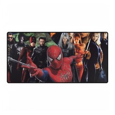 Spider-Man Marvel Heroes Ensemble Cinematic Universe Action Mouse Pad Desk Mats picture