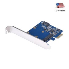 PCI-E To SATAIII Card To mSATA SSD+SATA3.0 Combo Extender Adapter  picture