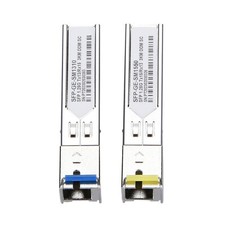 1Pair Fiber SC Connector 1000BASE BiDi 1310nm/1550nm 3km SFP Transceiver Module picture