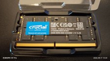 New Crucial CT32G56C46S5.M16D1 32GB DDR5 2Rx8 5600MT/s 262-Pin SODIMM (Open Box) picture