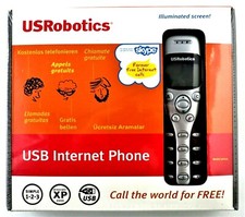 US Robotics - USB Internet Phone - Call The World For FREE  NEW Factory Sealed picture