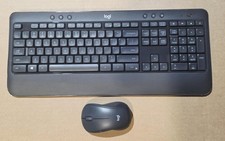 LOT OF 3 Logitech MK540 Wireless Keyboard and M310 Mouse Combo Sets - Black picture