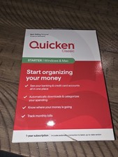 Quicken Classic Starter Personal Finance Software, 1-Year Subscription, PC/Mac picture
