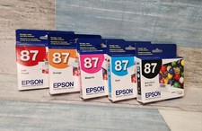 Epson 6907MB Series Matte Black, Red, Magta, Cyn, Orege (Lot of 5 ) picture