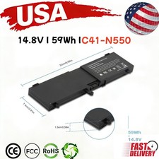 New C41-N550 Battery for Asus N550 N550J N550JA N550JV N550JK Q550L G550J 59Wh picture