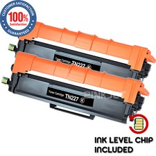2pk TN227 BK Toner Cartridges for Bro. TN223 MFC-L3770CDW L3710CW HL-L3270CDW picture