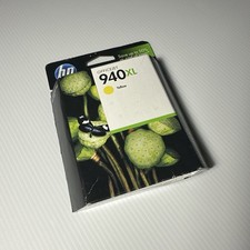 HP 940XL Yellow Ink Cartridge Genuine OEM High Yield Sealed Exp 2012 OfficeJet picture