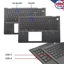 New For Dell Inspiron 15 3520 3525 3530 Palmrest Keyboard 05MD22 0418CV US picture