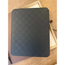 Louis Vuitton Damier Infini iPad tablet case full leather 10x8 original box Exc picture