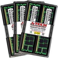 A-Tech 96GB 6x 16GB 2Rx4 PC3-12800R DDR3 1600MHz ECC RDIMM REG Server Memory RAM picture