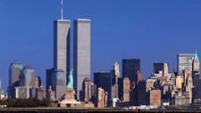Landscape city cityscape architecture building manhattan Custom Gaming Mat Desk picture
