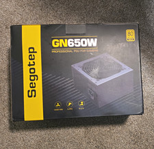 Segotep GN650W 650W ATX PSU 80 PLUS Gold Black 24-Pin 4+4 CPU picture