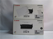 Canon Cartridge 332 II Black Toner New Open Box Exp 2013 Lot of 2 picture