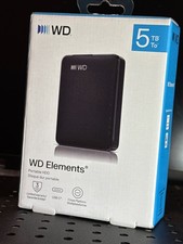 [NEW & SEALED] Western Digital | WD Elements 5TB External HDD (Portable) picture