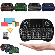Mini 2.4G Wireless Keyboard Remote for Raspberry LG Smart TV Kodi Android TV LOT picture