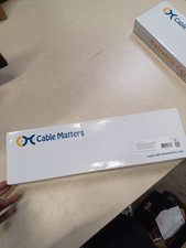 Cable Matters RJ45 110-Type 24 PORT Cat6 1U Blank Patch Panel 180013 picture