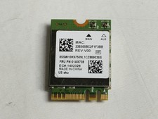 Lot of 2 Lenovo 01AX738 Realtek RTL8822BE 802.11ac M.2 Wireless Card + Bluetooth picture