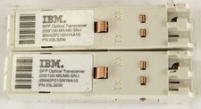 Lot of 2 IBM IBM42P21SNYAA10 23L3200 2Gb SW SFP Transceiver Module picture