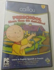 Caillou: Preschool More Than 60 Activities  [PC CD-ROM Software] PBS NEW SEALED picture