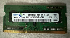 Samsung 1GB DDR3-1066 PC3-8500S 204-Pin SO-DIMM RAM M471B2873FHS-CF8 picture