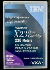 NEW IBM 24R2137 X23 230m Data Tape Cartridge 80/160GB VXA-2/320GB VXA-320 Sealed picture