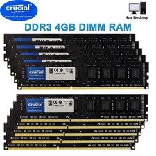 Crucial DDR3 40GB KIT 1333MHZ 1.5V 240-P Non-ECC DIMM Desktop Memory RAM 10x4GB picture