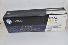 HP LaserJet Flow M880 - 827A (CF302A) Yellow Toner Cartridge - SEALED  (#3851) picture